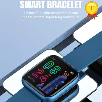 

1.4inch full screen Smart Watch Men Women IP67 Waterproof heart rate blood pressure Sports Tracker Bluetooth smart band Bracelet