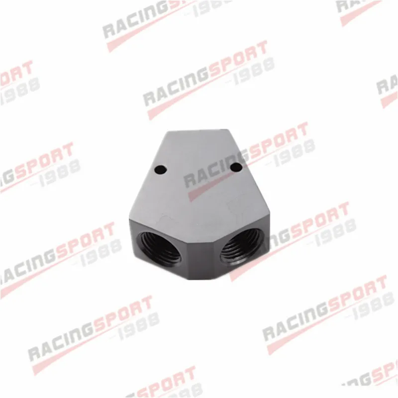 1/" 3/8" в 1/" 3/8" из женский y-блок фитинг 1/" 1/8" NPT калибровочный порт