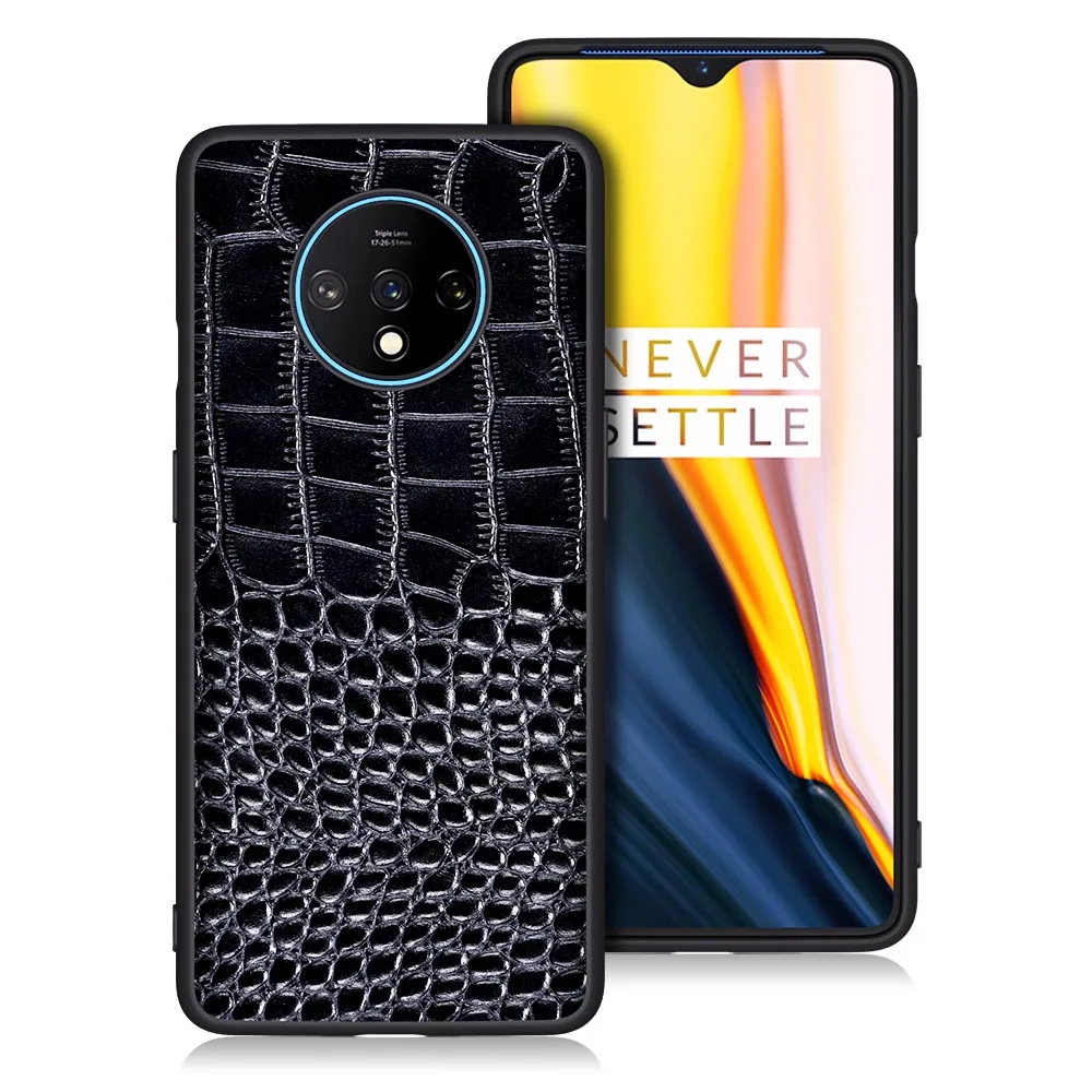 Натуральная кожа кожаный чехол для телефона чехол для One plus Oneplus 7 7T Pro T 7Pro 7TPro Oneplus7T 8/12 128/256 GB Global