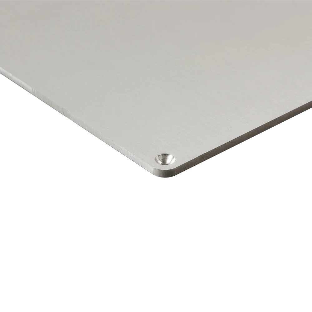 3mm de Alumínio Lerdge Impressora Peças Substrato Hotbed Mk2a Aquecida Cama Quente Placa Aquecimento Plataforma Acessórios 220mm 310mm 3d - Imagem 6