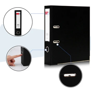 

2020 fast work clip paper A4 three inch folder punched two hole folder 3 inch 2 holes Teaching equipment for office supplies