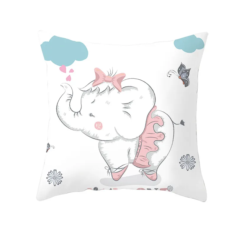 PC10666 Fuwatacchi Dreamy розовые стильные чехлы на подушки животные подушки с узором наволочка из полиэстера для домашнего дивана декоративная подушка - Color: PC10666