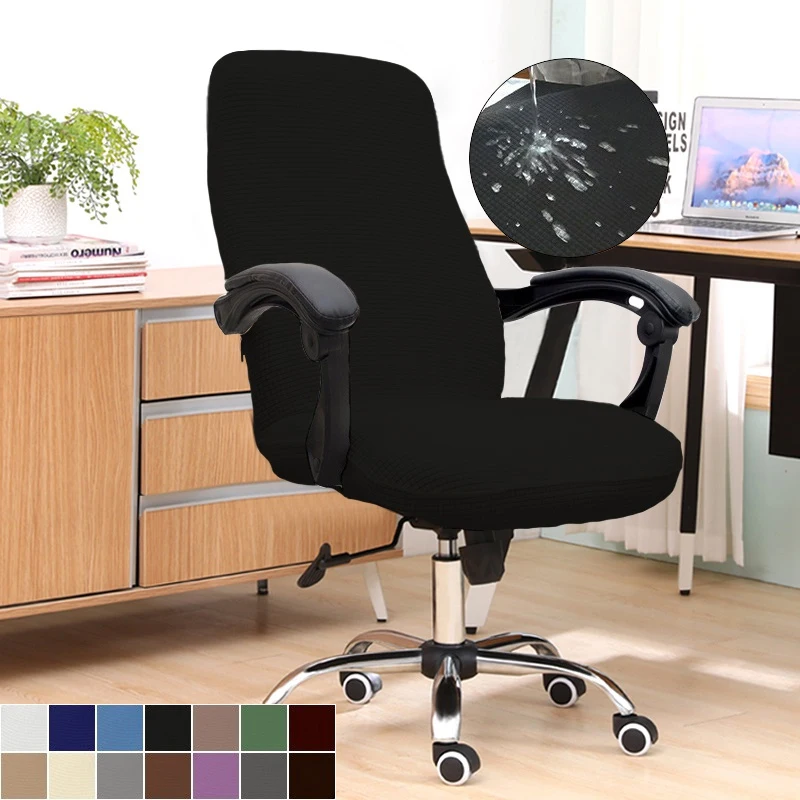 Thicken Jacquard Office Armchair Cover Stretch Computer Chair Covers Boss  Rotating Gaming Chair Case Funda Silla Escritorio - AliExpress