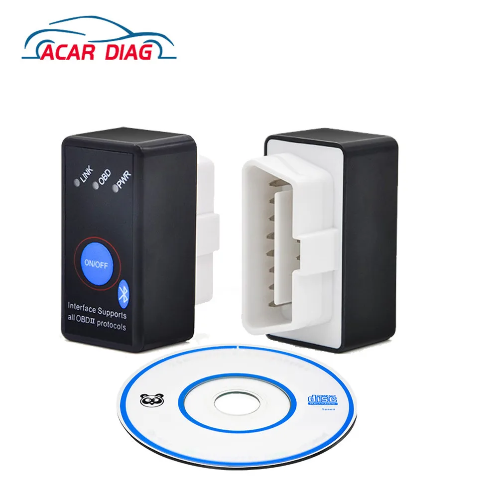 Новинка ELM 327 V1.5 Супер Мини Bluetooth OBD2 1 5 диагностический сканер переключатель