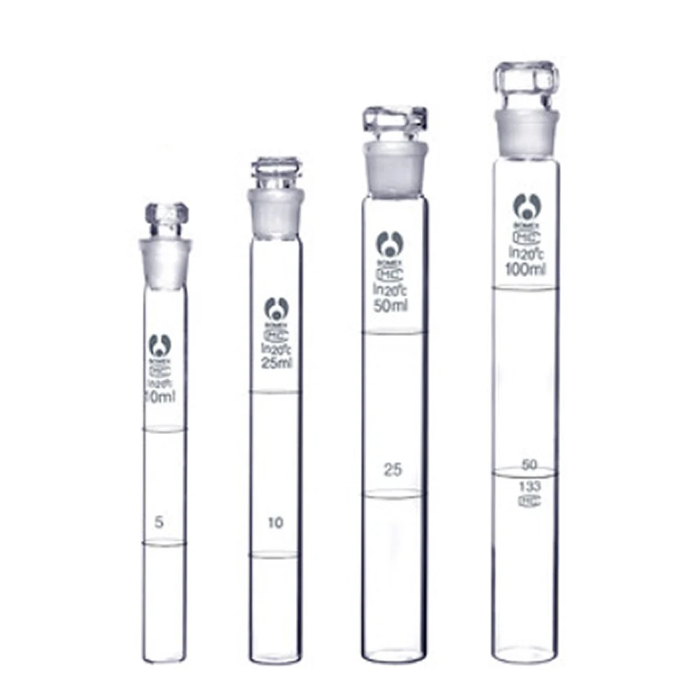 

Stoppered colorimetric tube 10/25/50/100ML Chemical laboratory consumables Glassware Visual colorimetric analysis