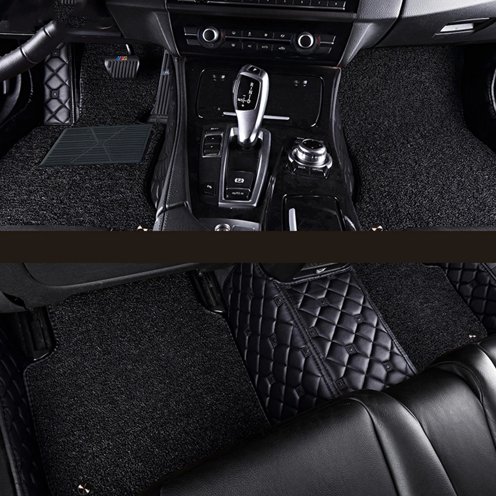 

Custom car car floor mats for Buick Enclave Envision Regal Waterproof leather Anti-slip carpet