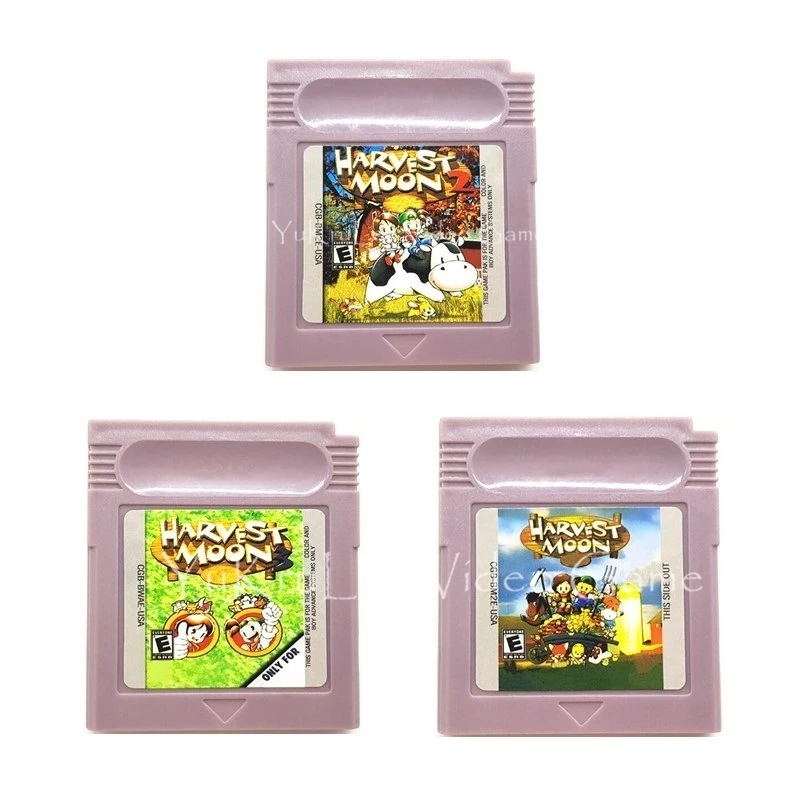 Harvestmoonseries 16 Bit Video Game Memory Cartridge Card For Nintendo Gbc Gba Nds 3ds Consoles Memory Cards Aliexpress
