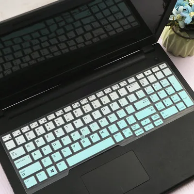 Gradualskyblue 15,6 дюйма силиконовая клавиатура для ноутбука кожного покрова для ноутбука Dell Latitude 5591 5580 E5550 M7510 E5570 M7720 M7520 M5520 M7710 E5580 - Цвет: Gradualskyblue