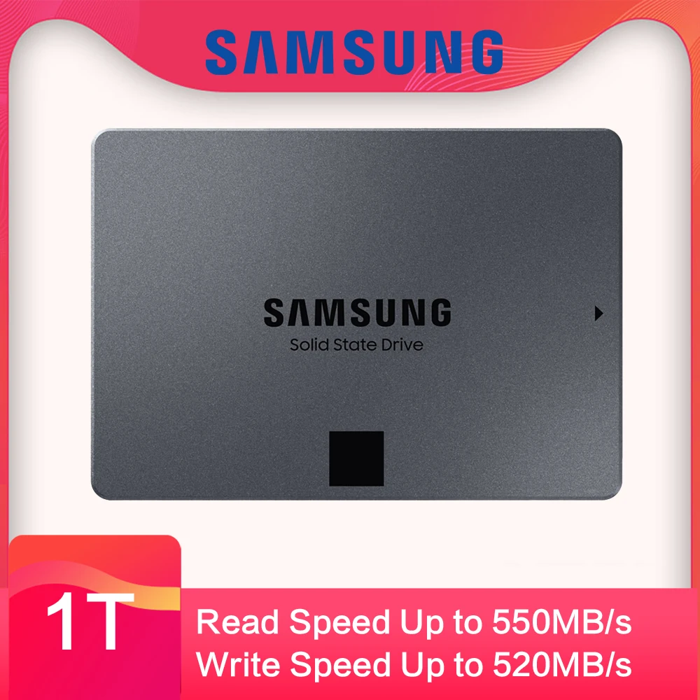 SAMSUNG SSD 860 QVO Внутренний твердотельный накопитель на ТБ HDD 2 5 дюйма SATA3|Внутренние