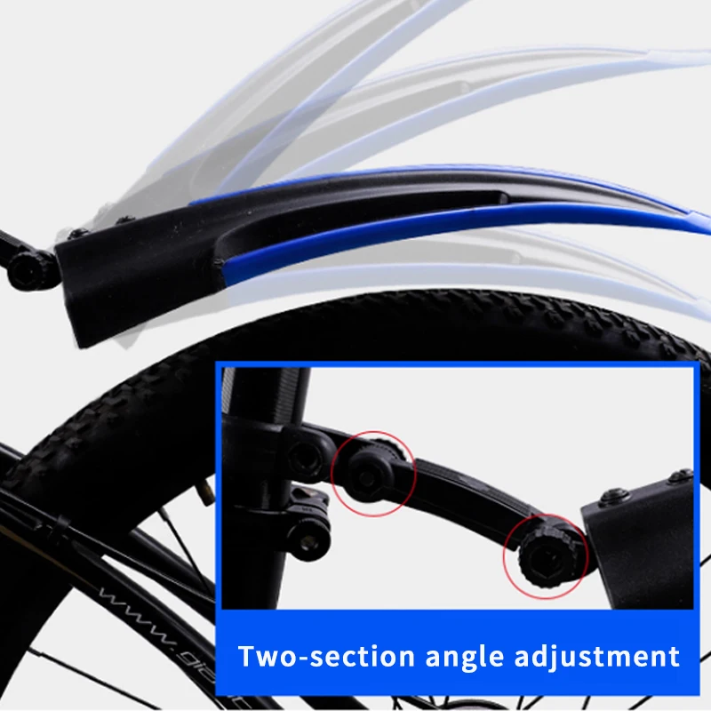 Mountain Bike MTB Bicycle Cycling Front Rear Fenders Mudguard Splash Wheel Tire Mud Guards Set 7 Color Best Seller Bike Fender