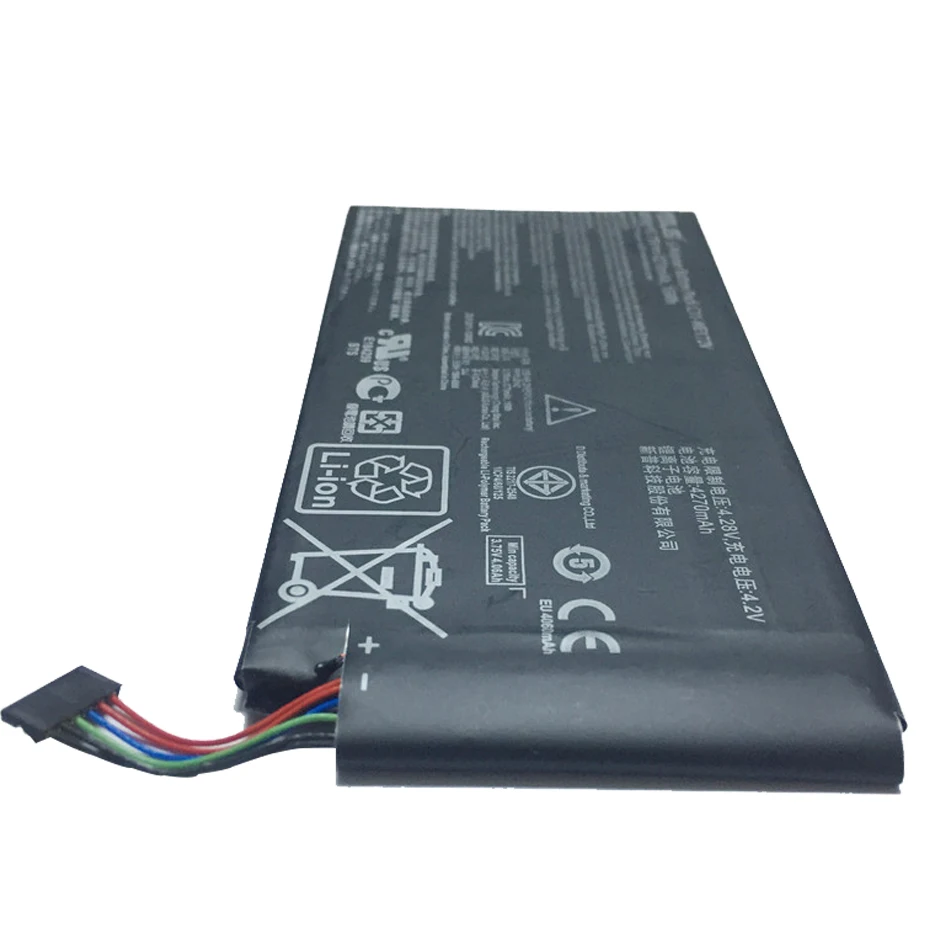 4270 мАч планшет Батарея для ASUS Fonepad блокнот ME172V K004 ME371MG ME371Replacement батареи
