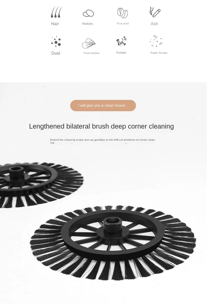 Dust-free Sweeping Machine Broom Garbage Shovel Combine Lazy Invention Push Broom Can Elderly Pregnant Women Use 2020 New E11366