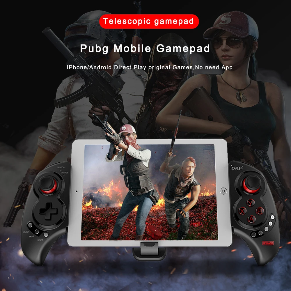  iPega Pg-9023S Pubg Controller Gamepad Bluetooth 4.0 Upgrade Version PG-9023 Joystick Support iOS A