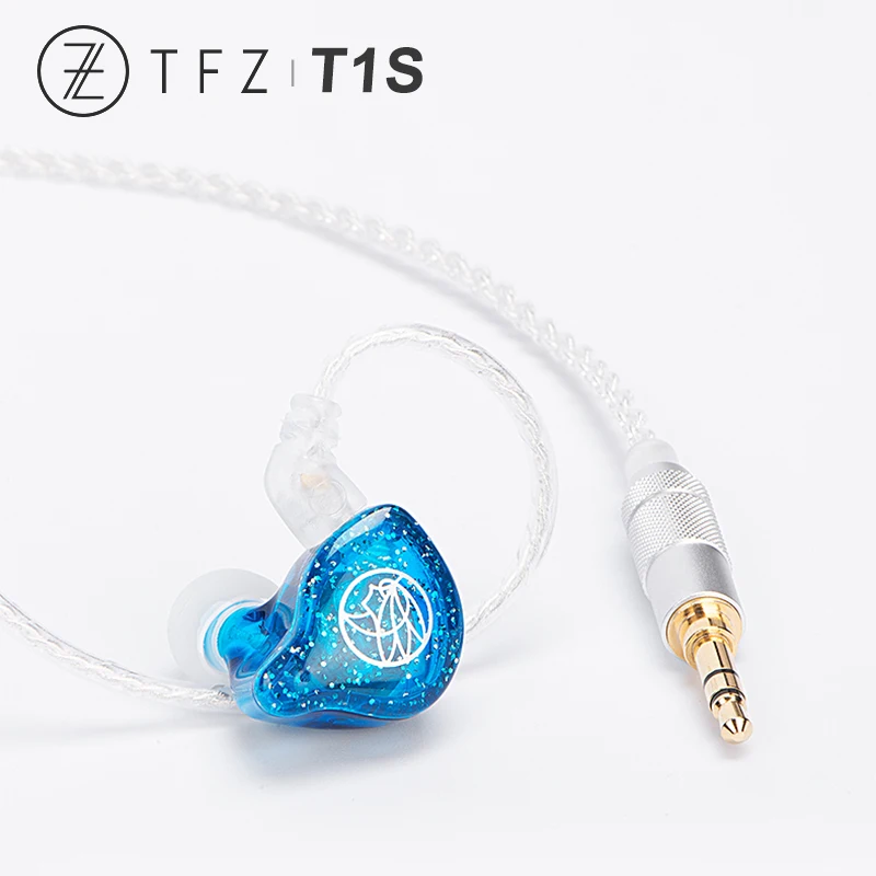 TFZ T1S T1SM HiFi аудио Динамический драйвер наушники-вкладыши монитор наушники 3,5 мм разъем для Xiaomi huawei мобильный телефон