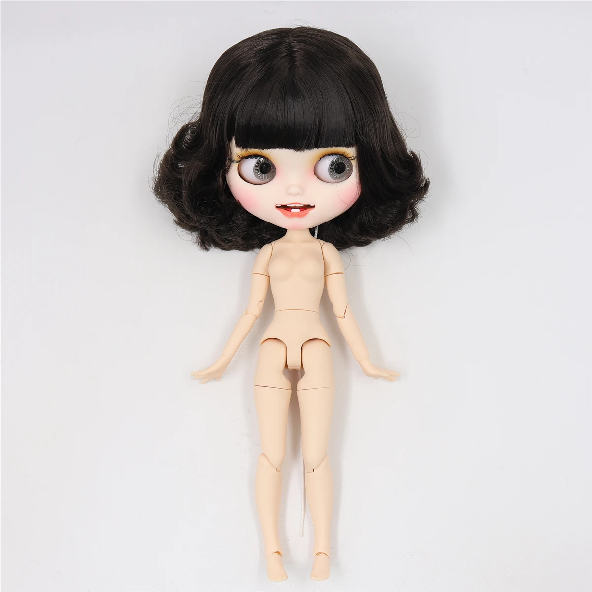 Ледяная фабрика blyth кукла игрушка bjd шарнир тело белая кожа пользовательская кукла матовое лицо 30 см голая кукла