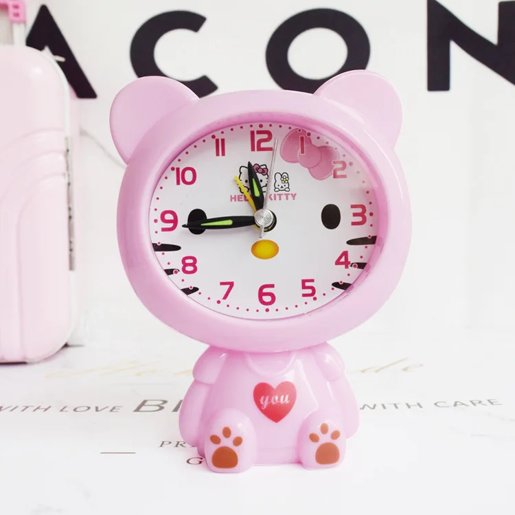 Cartoon Cute Bear Alarm Clock Home Daily Alarm Clock Student Dormitory