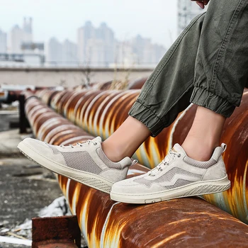 

Comfortable Casual Shoes Men Soft Genuine Leather Loafers Men Flats Comfy Casual Shoes Fashion Men Sneakers