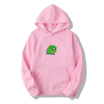 

2020 Men/Women Sad Frog Print Sportswear Hoodies Male Hip Hop Fleece Long Sleeve Hoodie Slim Fit Sweatshirt Hoodies for Men