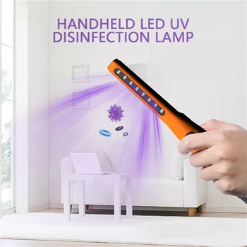 

Portable UV Disinfection Light Germicidal Strong Sterilize Lamp Handheld Infant Underwear Disinfection Stick Ultraviolet Led