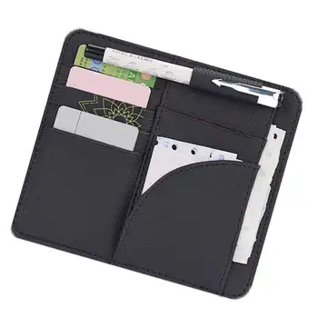 

New Universal Car Sun Visor Sunglasses Card Sunglasses Pen Ticket Clip Multi-purpose Holder Leather Car Roof Suit 2020 HOT