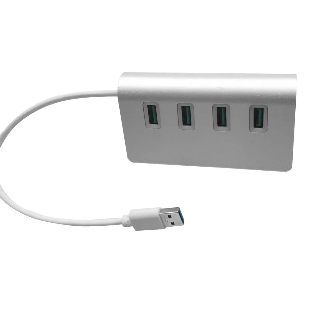 USB 3,0 концентратор дизайн мини высокое качество высокая Скорость Алюминий 4 Порты и разъёмы usb-хаб сплиттер адаптер расширения Поддержка Windows/Mac OS/Linux