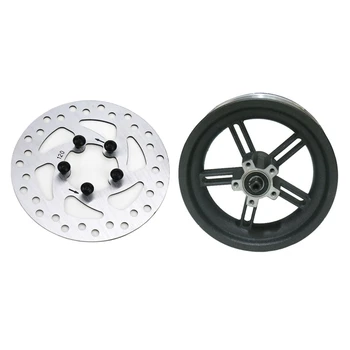 

2 Pcs for Xiaomi Mijia M365 Electric Scooter Parts :1 Pcs Rear Wheel Hub Repair Spare Parts 8.5 Inch & 1 Pcs 12mm Brake Disc Rot
