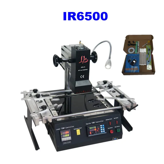 US $721.05 Infrared BGA Rework Station LY IR6500 BGA Rework Station Soldering System Infrared Reballing Machine For Laptop Game