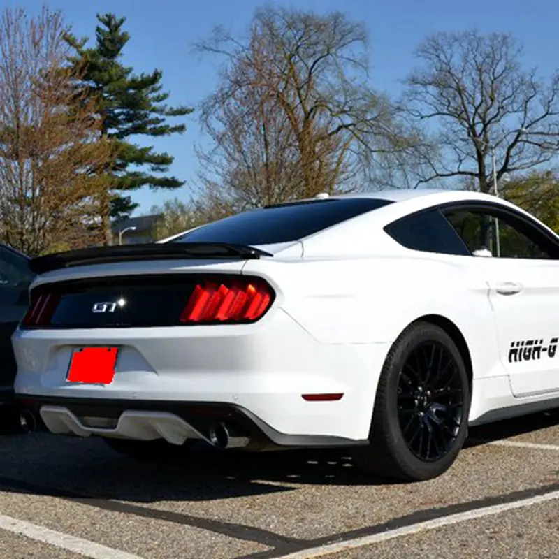 ABS Спойлер для ford mustang заднее крыло сзади trumk спойлер для ford mustang