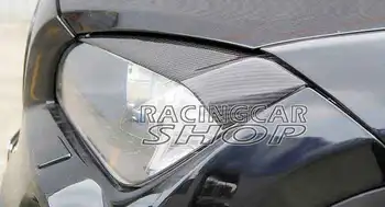 

Real Carbon fiber Head light Eyelid Eyebrow lines For BMW X1 E84 2009UP B336E