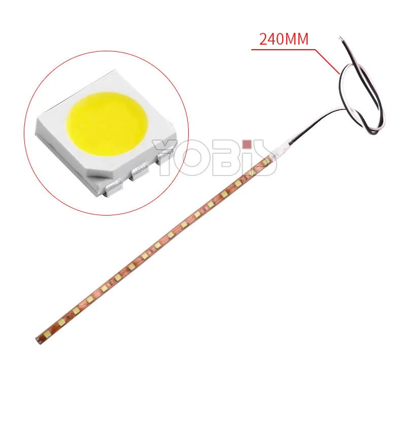 1 шт. 1210-45см-45smd рукав лампа мягкий светильник полоса лампа корпус декоративная лампа атмосферная лампа