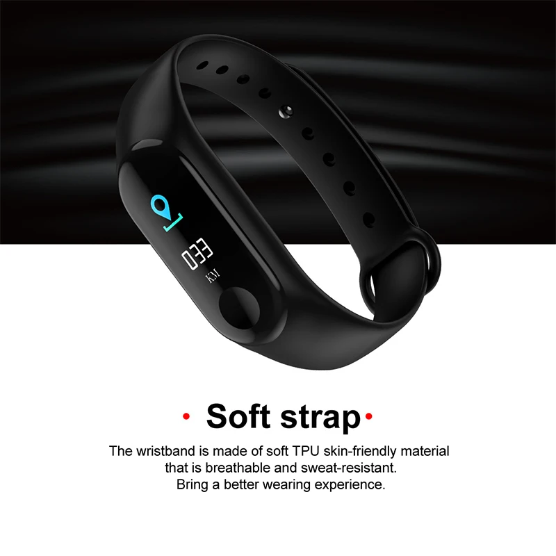 M3 смарт-браслет сенсорный экран Bluetooth часы Шагомер сердечного ритма спортивные умные мужские часы водонепроницаемые часы браслет для женщин
