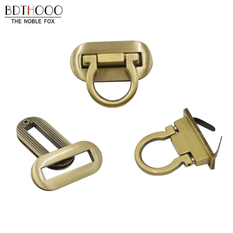 

10set Metal Bag Lock DIY Clasp Turn Lock Twist Locks for Handbag Craft Bag Purse Hardware Accessories for bag