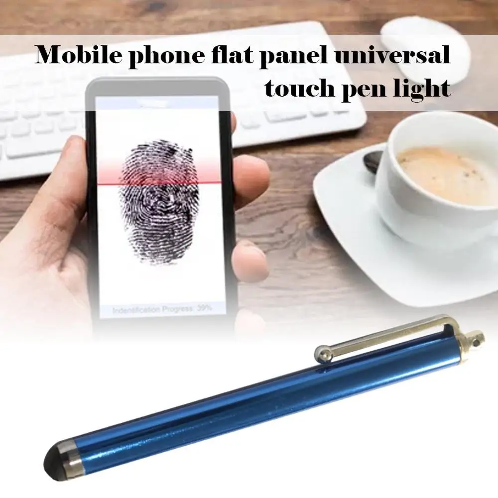 Светильник, конденсаторная ручка для мобильного телефона, металлическая ручка для сенсорного экрана, ручка для мобильного телефона, планшета, универсальный стилус для сенсорного экрана