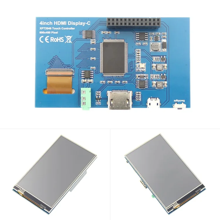 4 0 &quotдюймовый HDMI IPS ЖК дисплей монитор Экран модуль Дисплей с GPIO резистивным