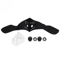 Dust-proof Riding PPE Mask Safety Breathable Dust-proof Bicycle Respirator Sports Pluggable Filter for Repeated Use 2