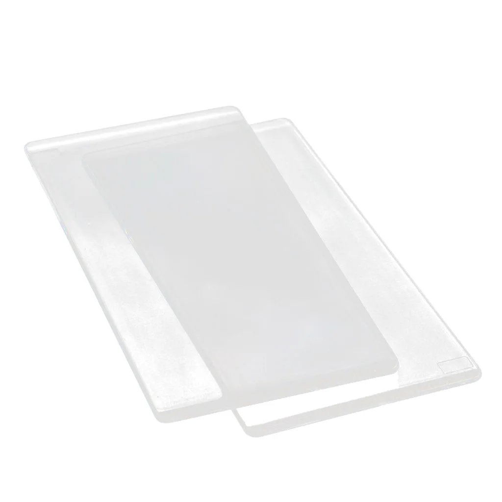 2x Cutting Plates Embossing Pads/Mats Compatible Plate for Die Cutting/Embossing Machine for DIY Scrapbooking Cutting Dies Craft