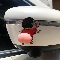 2pcs Car Crash Strip Stickers 3D Big Butt Anti-collision Silicone Sticker for Car Door Rearview Mirror Phone Decoration Gadgets
