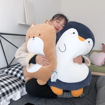 

Boxi 50cm Kawaii Plush Animal Doll Toys Cute Cartoon Soft Stuffed Dog Bear Pillow Cushion Birthday Gift Toy for Kids Girl Adults