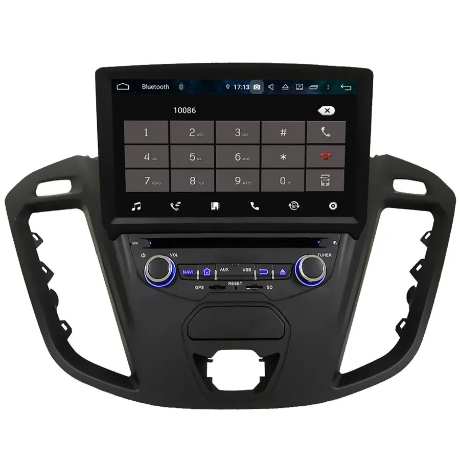 Klyde 4G wifi ips Android 9,0 Восьмиядерный 4 Гб+ 64 Гб DSP BT автомобильный DVD мультимедийный плеер Радио стерео для Ford Transit на заказ 2013