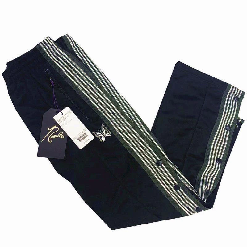 Спортивные штаны AWGE на шнурке с вышивкой бабочки | Мужская одежда