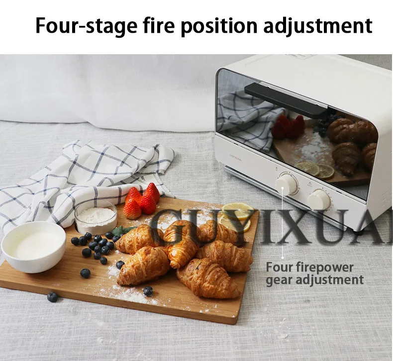 Small Fully automatic Baking Electric oven Household Horizontal Multifunction Baked chicken wings egg tart Electric oven