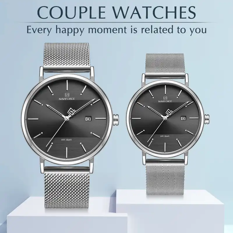 naviforce couple watch