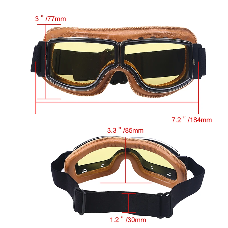 POSSBAY Ƽ   Ȱ  ũν Ŭ  Ȱ PU  Ϸ ũ Gafas for Harley