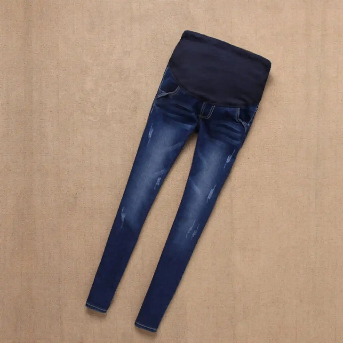 Customized For Tall Pregnant Women Long Version Of Maternity Pants Autumn Winter Trousers Skinny Plus Velvet Jeans Pants