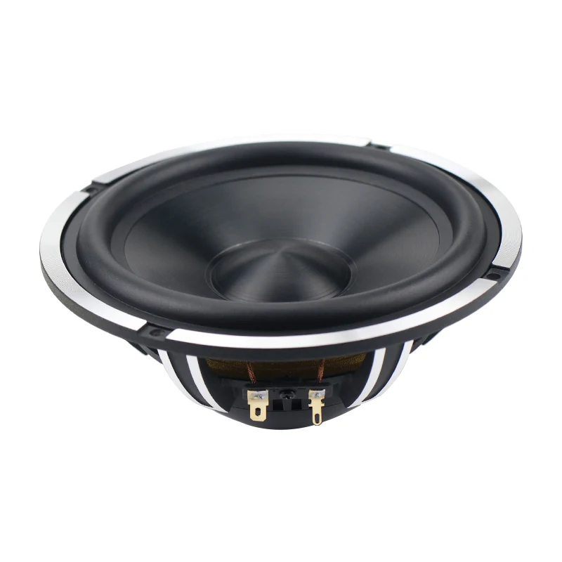 GHXAMP 6.5 Inch Car Speaker Mid-Bass woofer Aluminum Ceramic Neodymium Car CD Horn Cast Aluminum Basin Powerful 4OHM 25-50W 48Hz