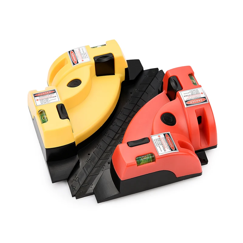 

90 Degree Square Ruler Laser Level Mini Vertical Laser-Line Projection Meter Nivel Laser Level Measuring Meter Level Instrument