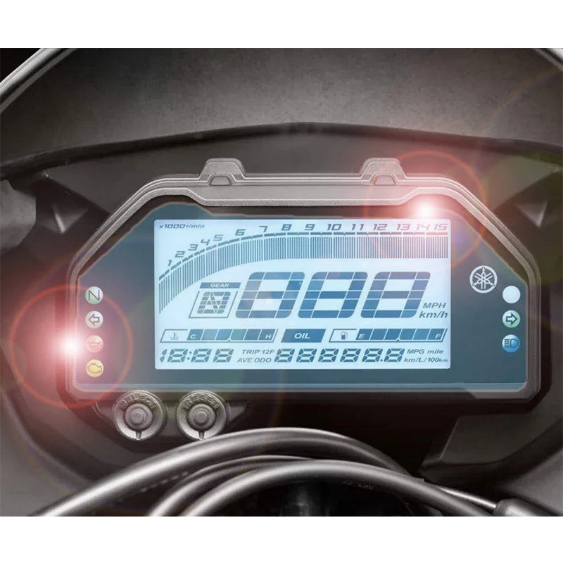 2019 YZF R3 мотоциклетный Спидометр кластер Защита от царапин пленка против синего
