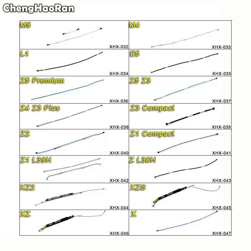 Chenghaoran Per Xperia Z L36H Z1 L39H Z2 Z3 Z4 Z5 Premium X Xa Xz M4 M5 L1 E5 Wifi Antenna Segnale Flex Cavo Parti Di Riparazione