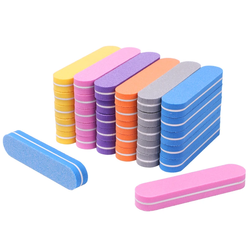 50Pcs Mini Nail File Buffers