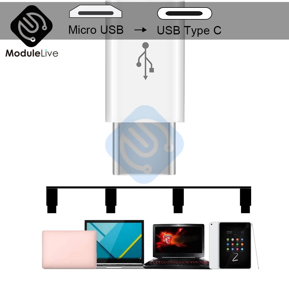 3 шт./компл. USB 3,1 Тип-C разъем Micro USB 2,0 5Pin Женский данных адаптер переходник USB Тип C адаптер Diy Наборы